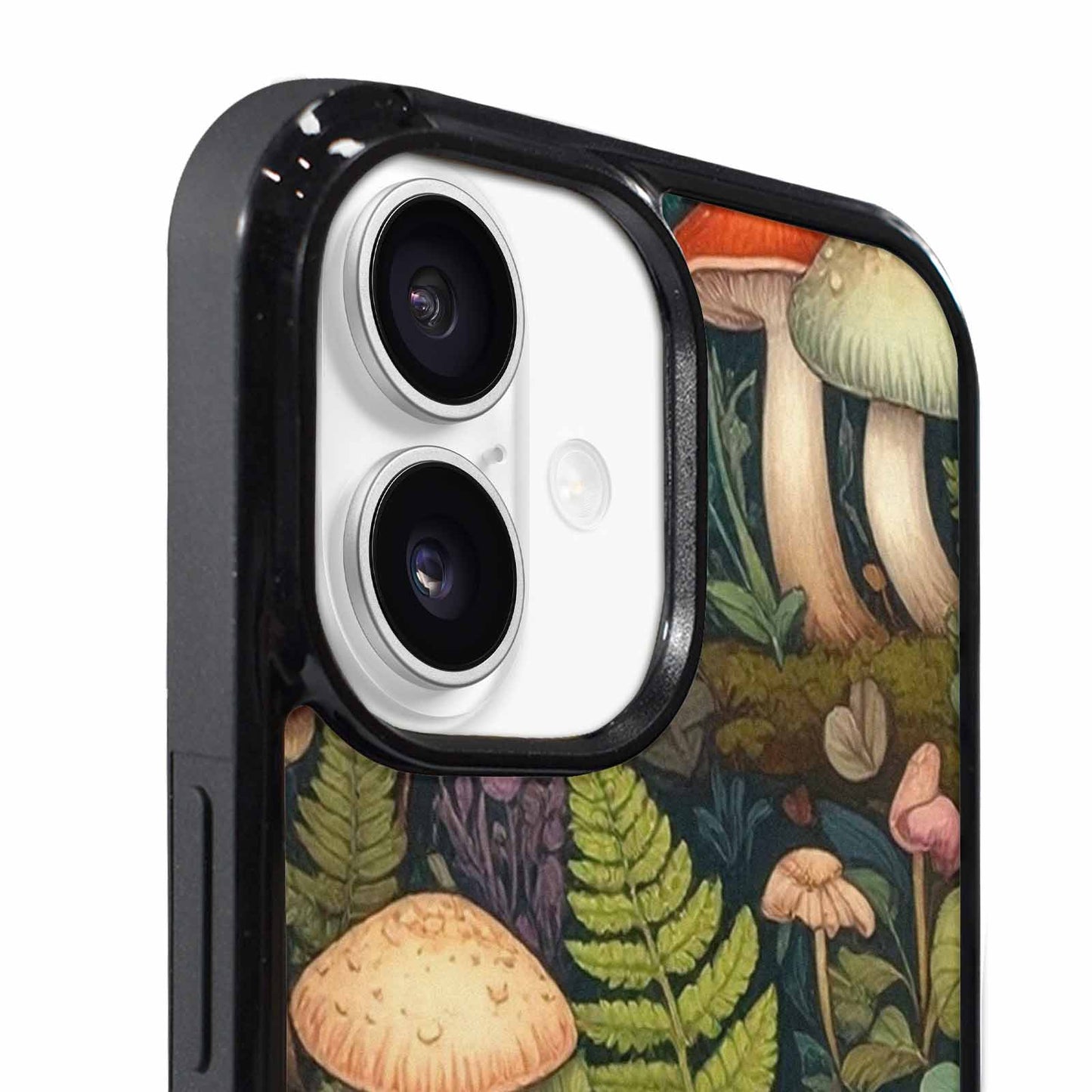 iPhone 17 Case — Mushrooms Botanicalmushrooms P Kzu Floral, Customized Protective Case