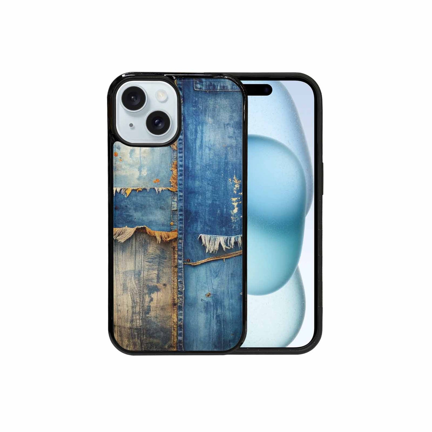iPhone 15 Case — Curve The Ripping Demin Tectures For, Unique Phone Case Design