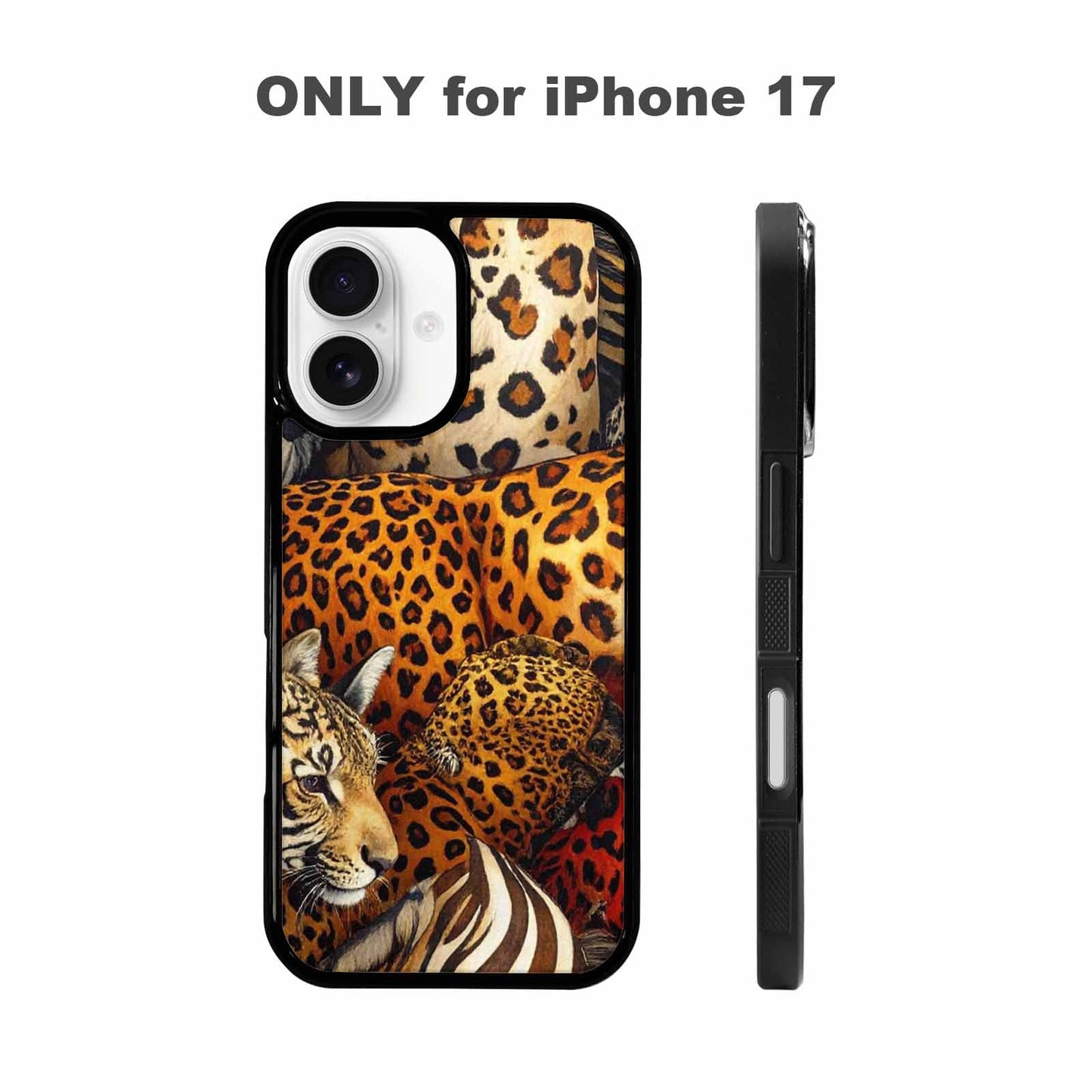 iPhone 17 Case — Small Animal Print Pattern, Animal Print, Customized Protective Case