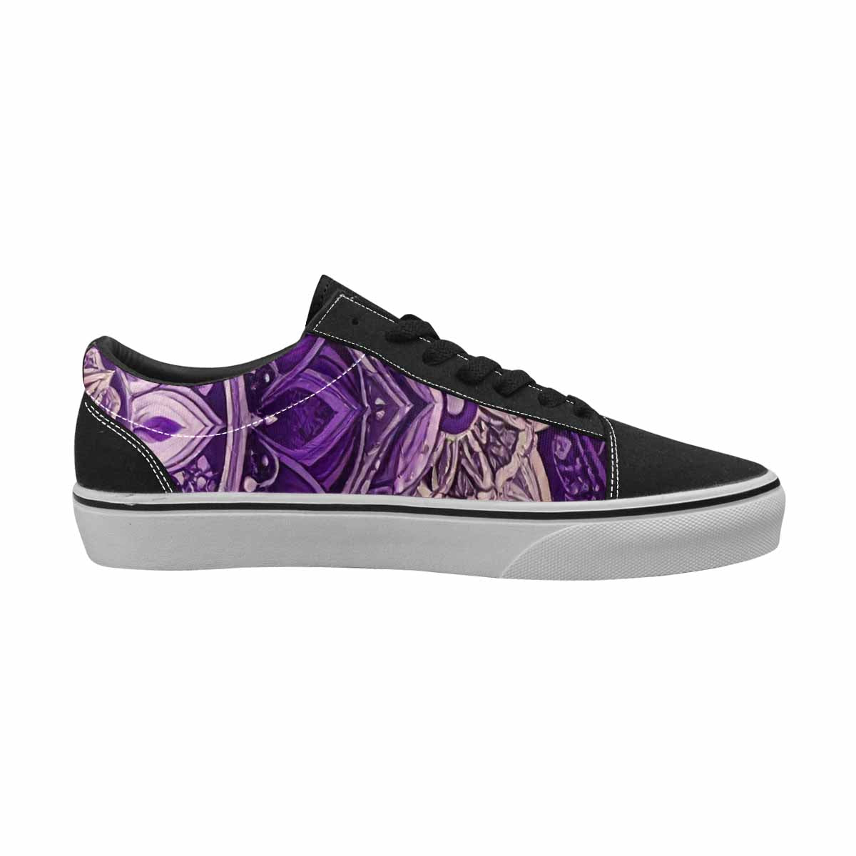 MEN'S Mandala Canvas Lace-Up Grunge Shoes