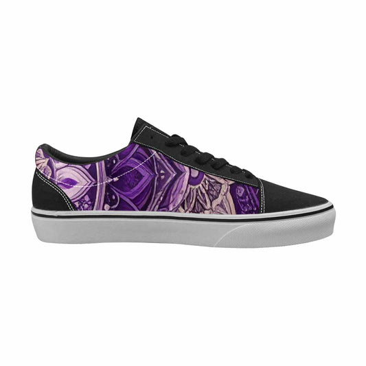 MEN'S Mandala Canvas Lace-Up Grunge Shoes