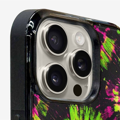 iPhone 15 Pro Max Case — Acid Wash Tie Dye Neon, Custom Made Phone Cover