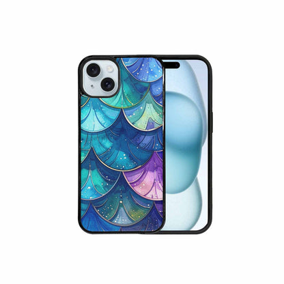 iPhone 15 Plus Case — Mermaid Scale, Custom Phone Case
