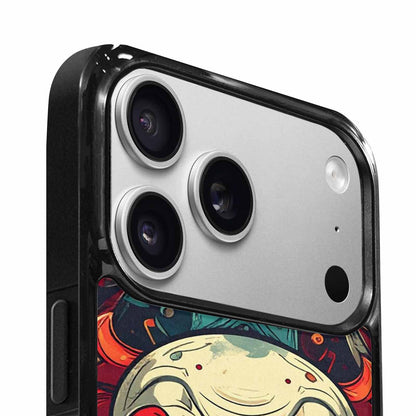 iPhone 17 Pro Max Case — Evil Circus Heads Faces Cartoon Cute, Custom Designed Case Cover
