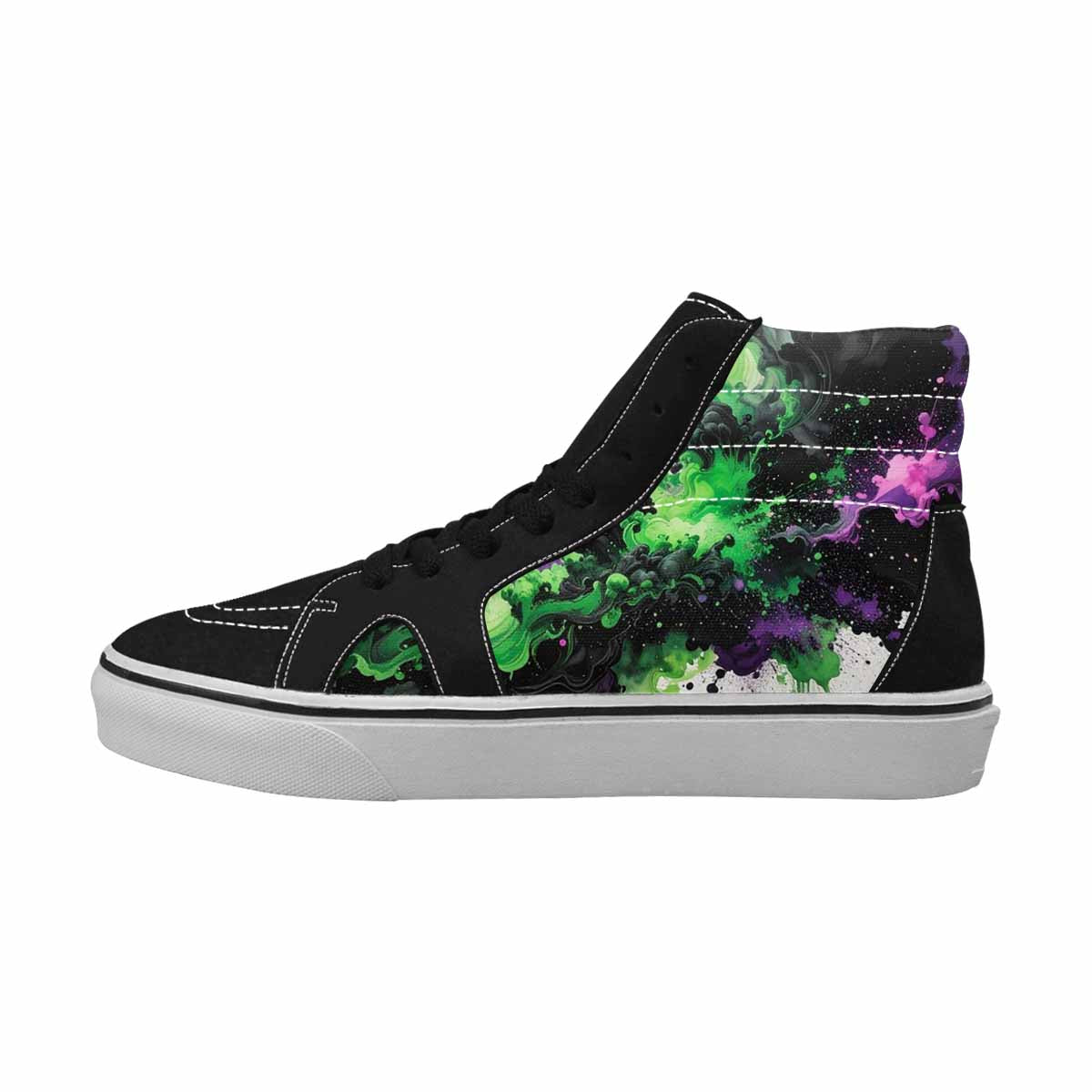 MEN'S Galaxy Nebula High Top Canvas Melting Art Sneakers