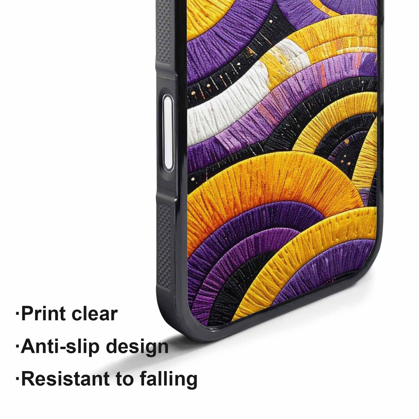 iPhone 17 Pro Case — Vivid Camo Nonbinary Pride Camo, Custom Print Case Cover