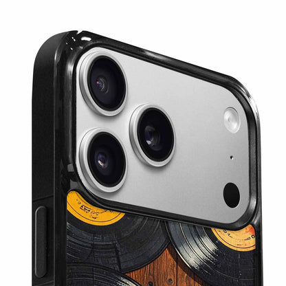 iPhone 17 Pro Max Case — Retro Wood Grain Retro Vintage, Custom Phone Case
