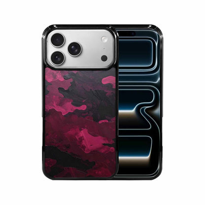 iPhone 17 Pro Max Case — Seamless Repeating Pattern Of Camo, Custom Phone Case