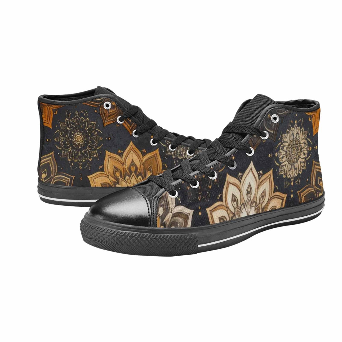 WOMEN'S Mandala High Top Canvas Dreamcore Custom Shoes