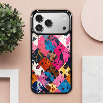 iPhone 17 Pro Max Case — Small Cow Animal Print Animal Print, Unique Phone Case Design