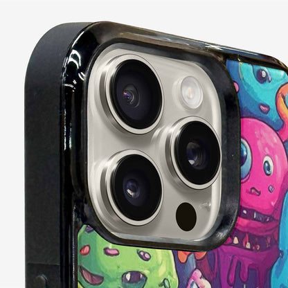 iPhone 15 Pro Max Case — Melting Ice Cream Monster Charac, Unique Phone Case Design