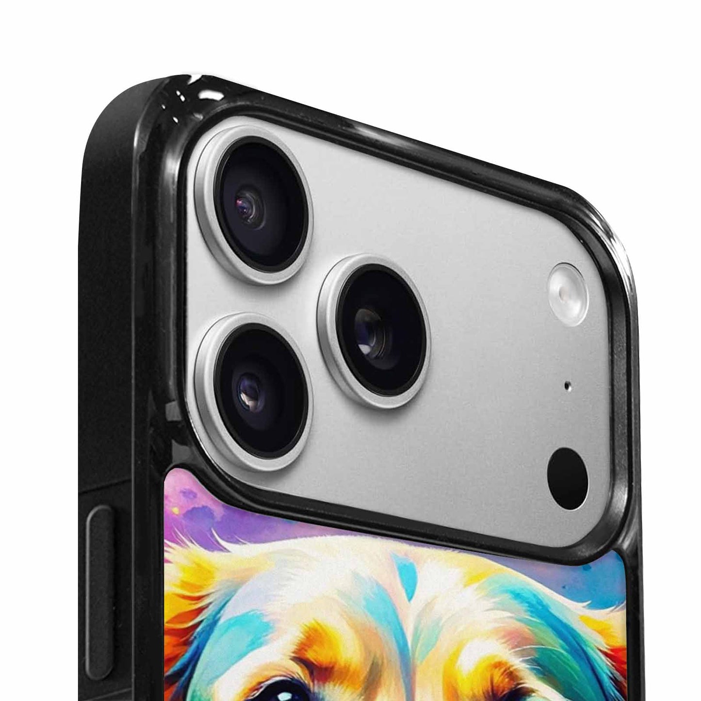 iPhone 17 Pro Case — Golden Retriever Watercolor Art Pattern Watercolor, Personalized Phone Case