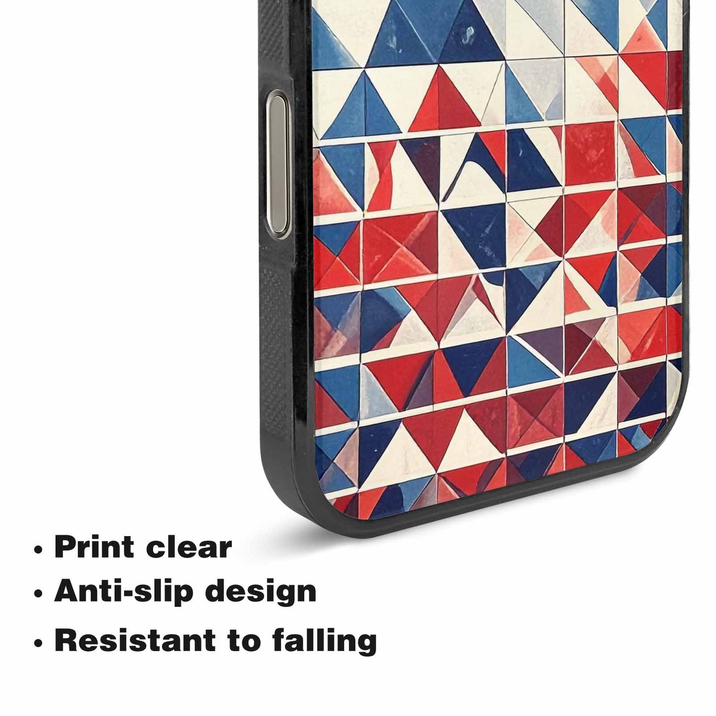 iPhone 16 Pro Case — Small American Flag Stars And Stripes, Personalized Phone Case