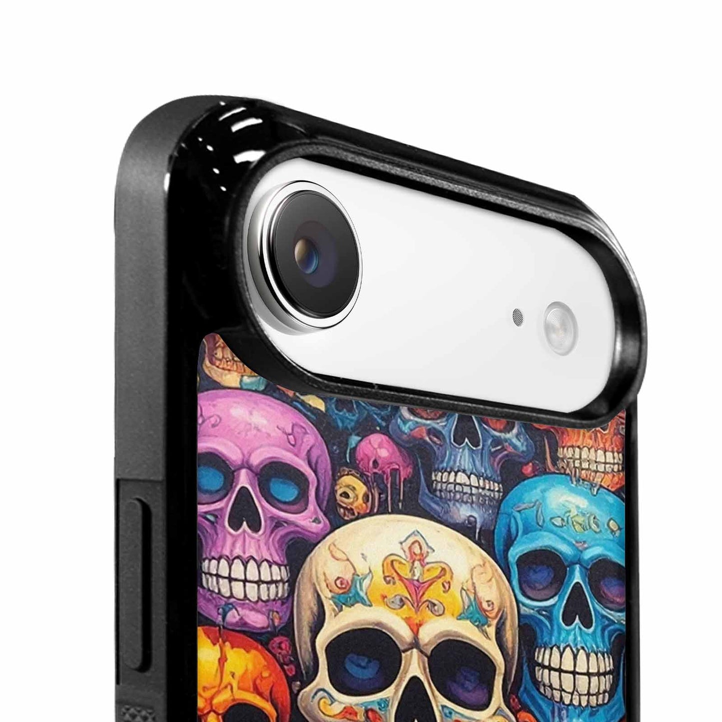 iPhone 17 Air Case — Skulls General Skulls Pattern Gothic Skulls, Custom Phone Case