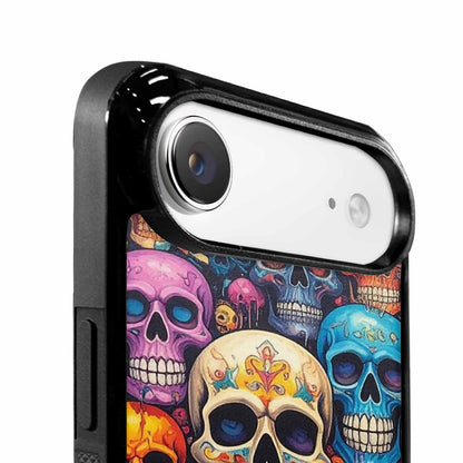 iPhone 17 Air Case — Skulls General Skulls Pattern Gothic Skulls, Custom Phone Case