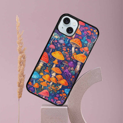 iPhone 15 Plus Case — Mushrooms General Mushrooms Pa, Custom Designed Case Cover