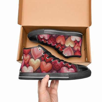 MEN'S No Words Or High Top Canvas Vivid Sneakers