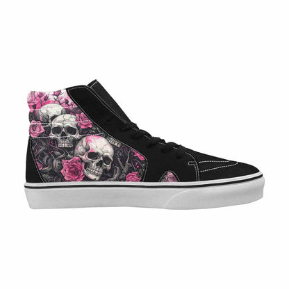MEN'S Skull Roses High Top Canvas Aesthetic Shoes