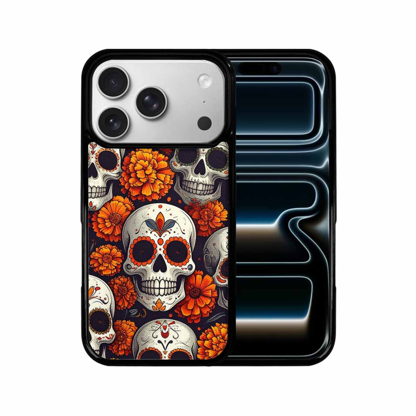 iPhone 17 Pro Case — Skull Dark Art Gothic Print Gothic, Customized Protective Case
