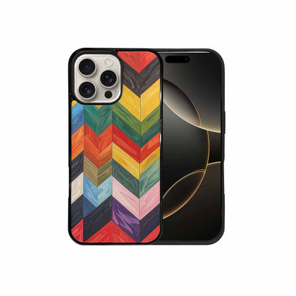 iPhone 16 Pro Max Case — Progress Pride Flag Color Theme Small, Personalized Phone Case