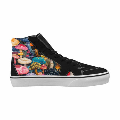 MEN'S Mushrooms High Top Canvas Surreal Shoes