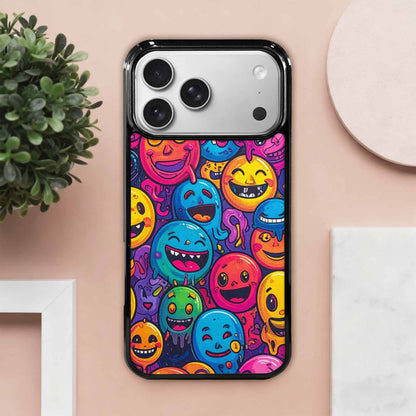 iPhone 17 Pro Max Case — Small Funny Looking Cartoon Cute, Custom Designed Case Cover
