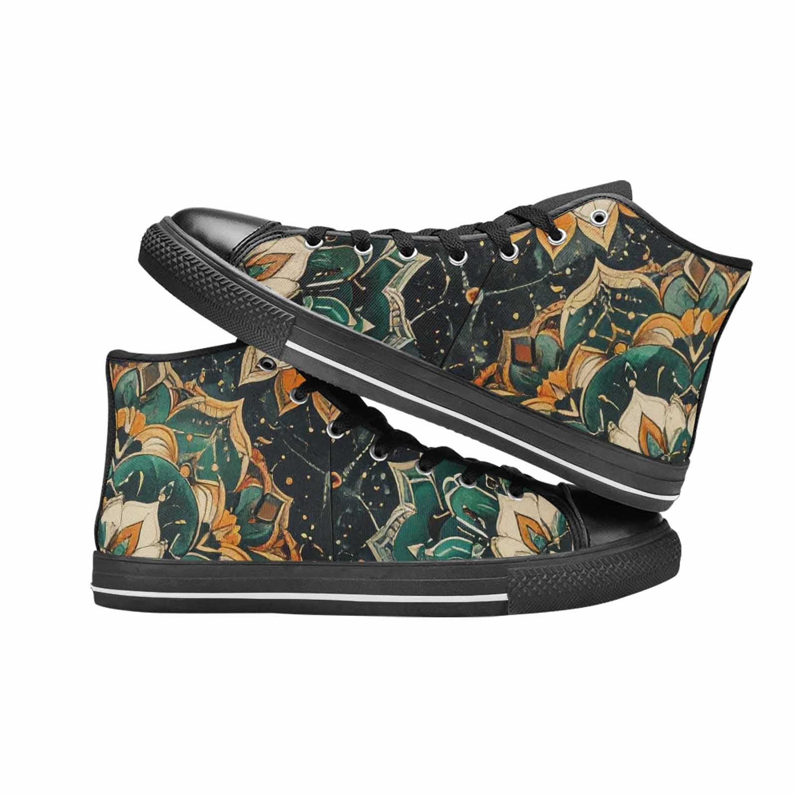 WOMEN'S Mandala High Top Canvas Dreamcore Sneakers