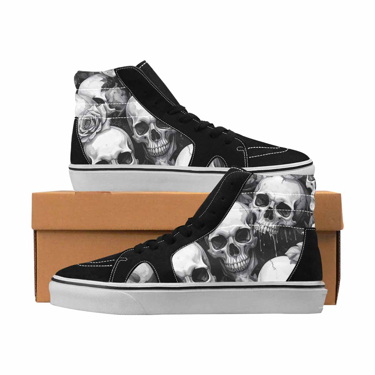 MEN'S Skull Dark Art Gothic Print 746 Ferion