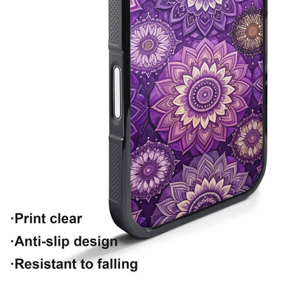 iPhone 17 Pro Max Case — Small Mandala Pattern, Randomly Floral, Original Design Phone Case