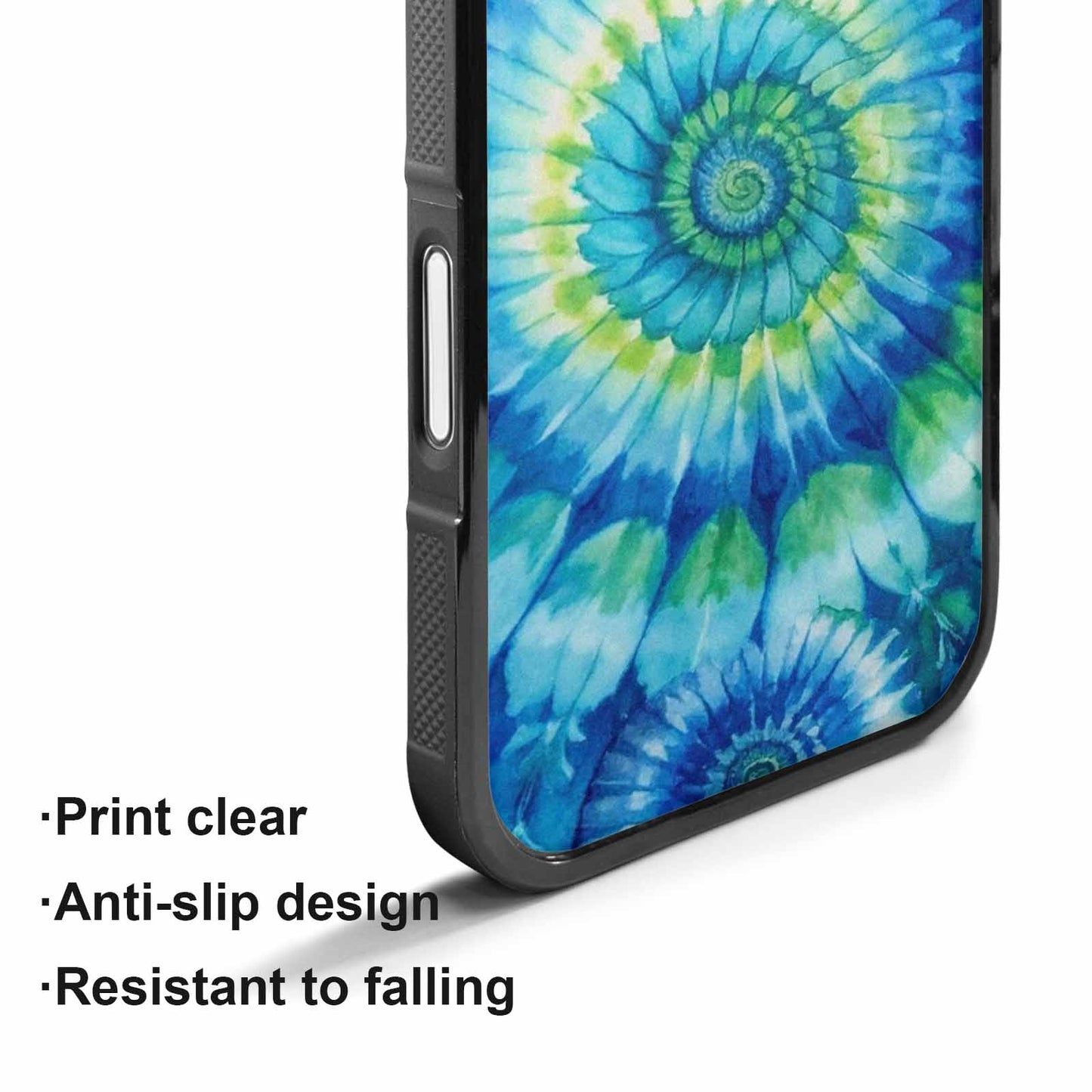 iPhone 17 Case — Small Tie Dye Swirl Tie Dye, Custom Designed Case Cover