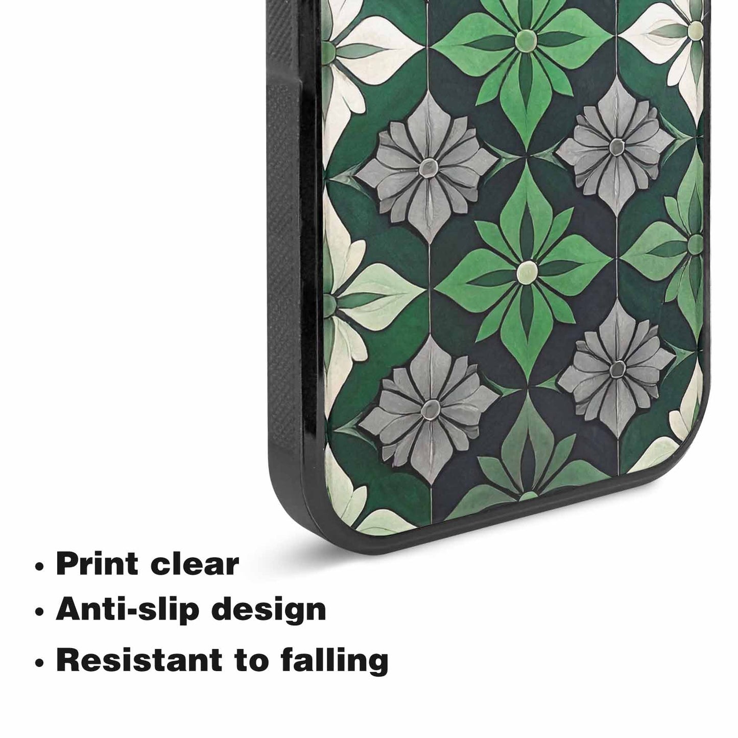iPhone 15 Plus Case — Aromantic Flag Color Theme Small Rainbow, Original Design Phone Case