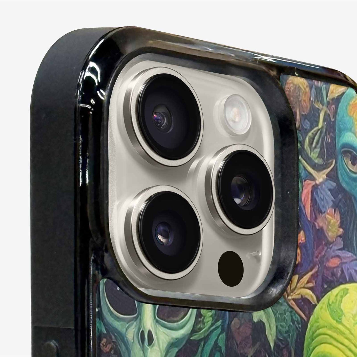 iPhone 15 Pro Max Case — Aliens Pattern Hundreds Of Sma Ajm, Unique Phone Case Design