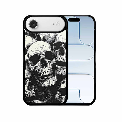 iPhone 17 Air Case — Skull Dark Art Gothic Print Gothic, Customized Protective Case