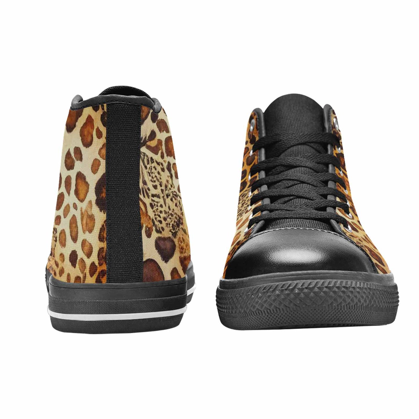 MEN'S Animal Print High Top Canvas Cottagecore Shoes