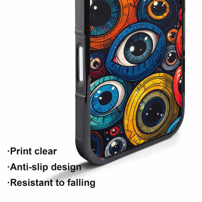 iPhone 17 Air Case — Cartoon Eyeballs Cartoon Cute, Unique Phone Case Design