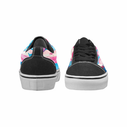 WOMEN'S Transgender Pride Flag Lace-Up Canvas Dreamcore Shoes