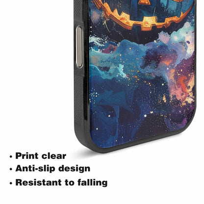 iPhone 16 Pro Max Case — Eamless Repeating Pattern Of Overlapping Pumpkin, Custom Print Case Cover