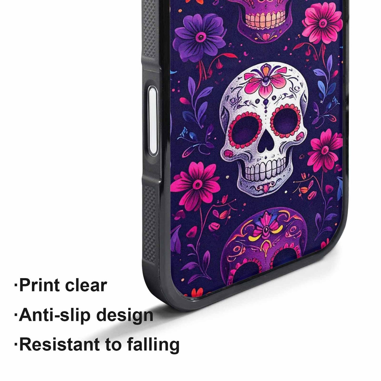 iPhone 17 Pro Max Case — Skull Dark Art Gothic Print Gothic, Custom Designed Case Cover