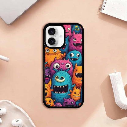 iPhone 17 Case — Monsters (general) Cartoon Monsters Cartoon Cute, Custom Designed Case Cover