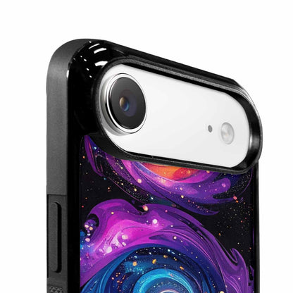 iPhone 17 Air Case — Rose Galaxy Art Seamless Pattern Galaxy, Unique Phone Case Design