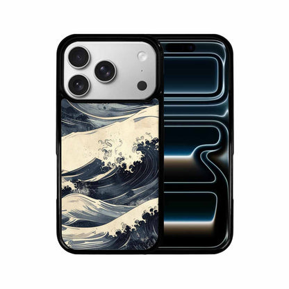 iPhone 17 Pro Case — Vintage Americana Wave Retro Vintage, Custom Phone Case