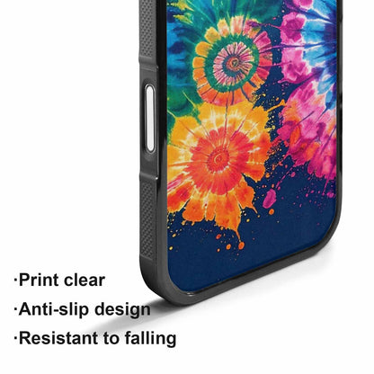 iPhone 17 Case — Tie Dye Mixed Style Custom Tie, Custom Art Phone Cover