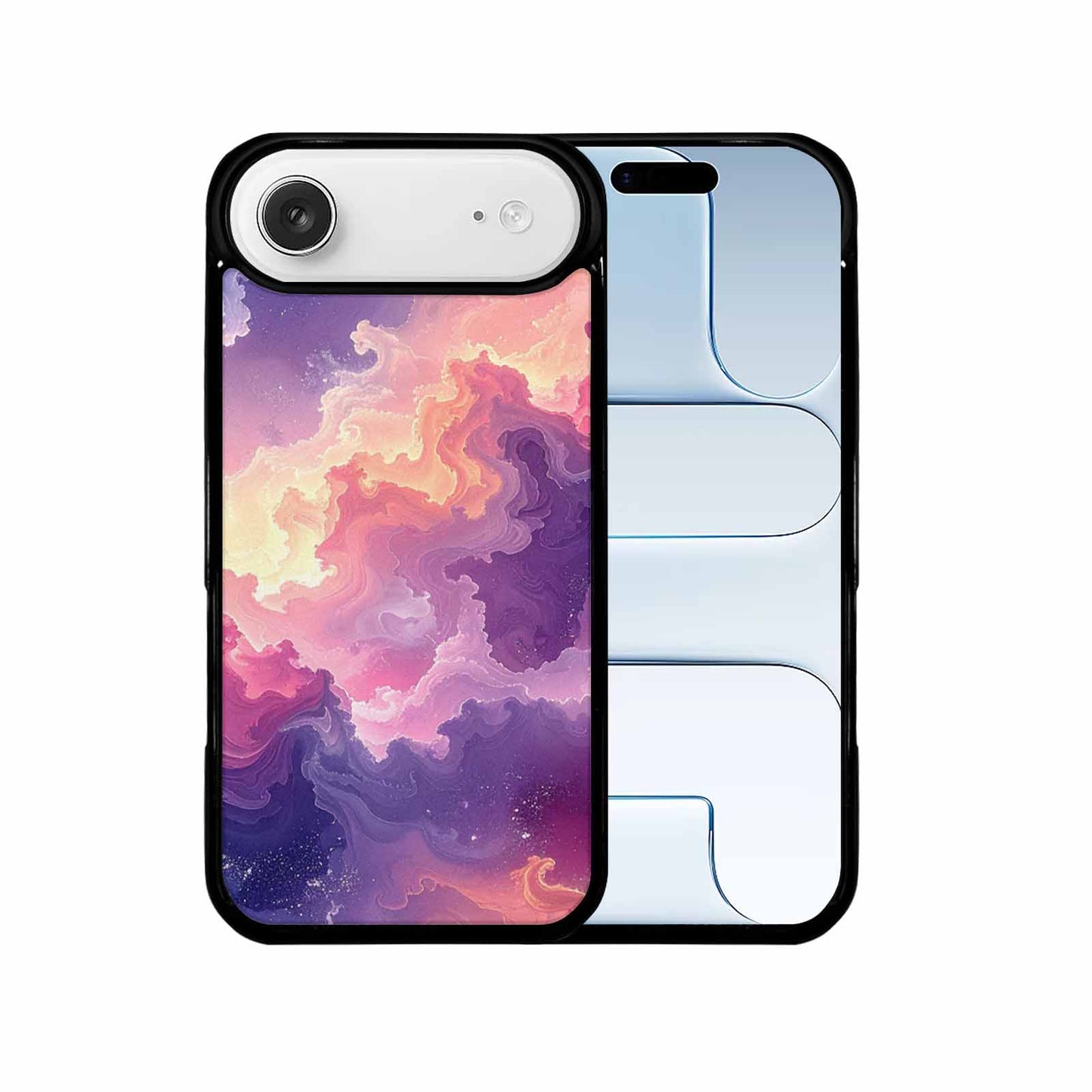 iPhone 17 Air Case — Seamless Tileable Pattern Of Overlapping Galaxy, Custom Designed Case Cover