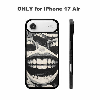 iPhone 17 Air Case — Seamless Repeating Pattern Of Overlapping Cartoon, Custom Printed Phone Case