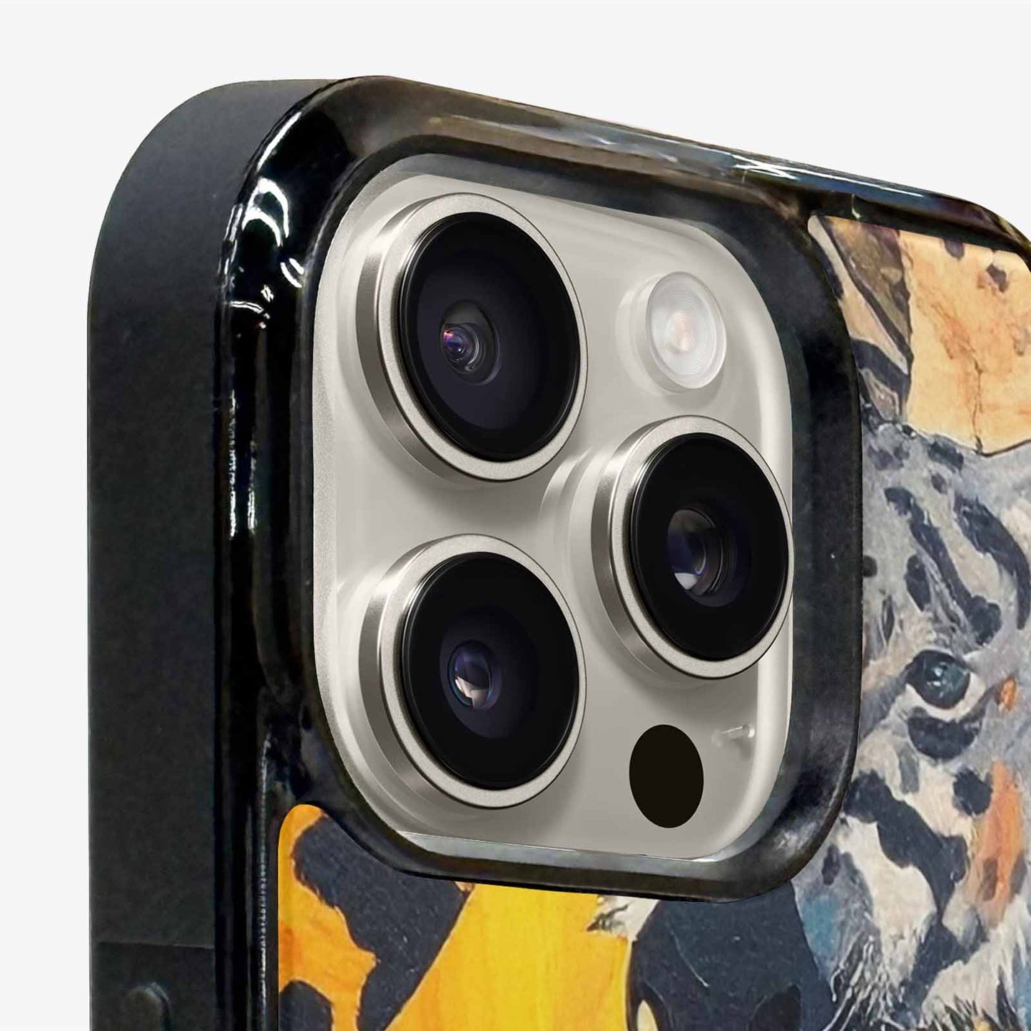 iPhone 16 Pro Max Case — Full Color Vibrant Animal Print Animal, Unique Phone Case Design