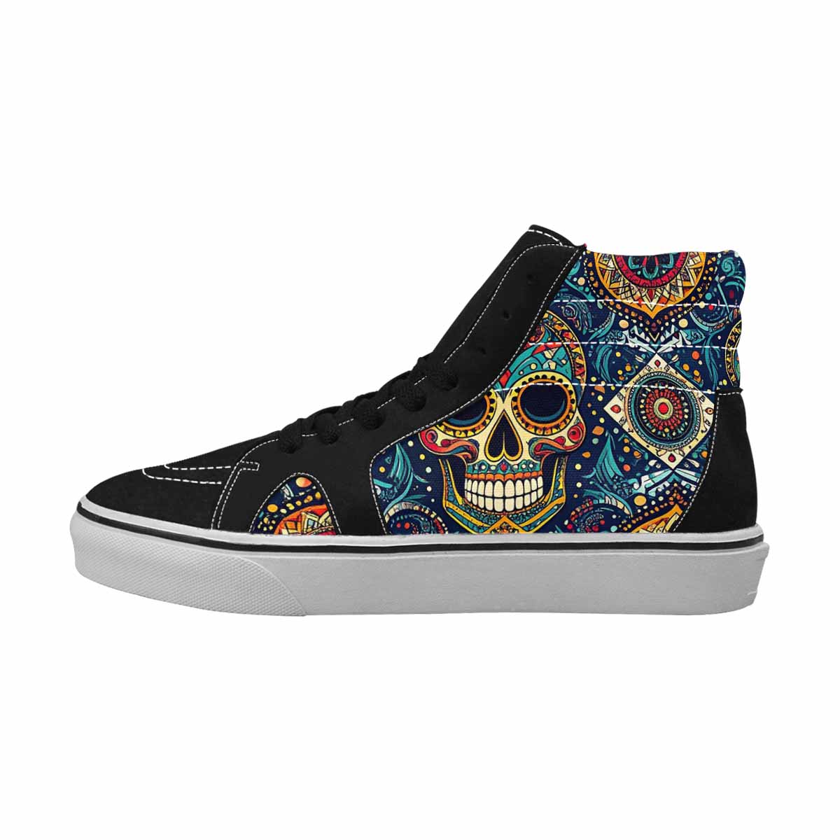 MEN'S Vibrant Skull Pattern 30 Ferion