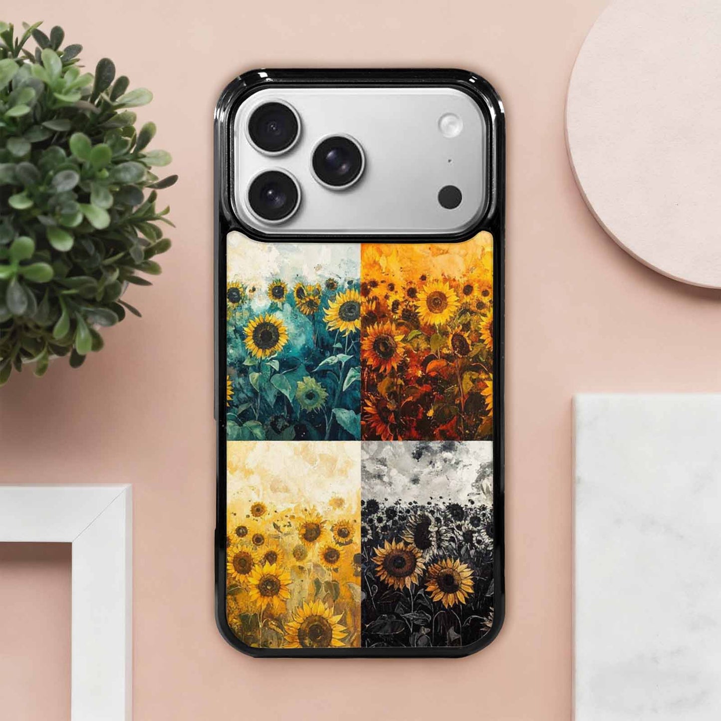 iPhone 17 Pro Max Case — Blend Melt Them Together Floral, Custom Phone Case