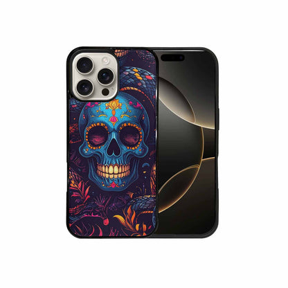 iPhone 16 Pro Max Case — Snake Skulls Print Custom, Custom Print Case Cover