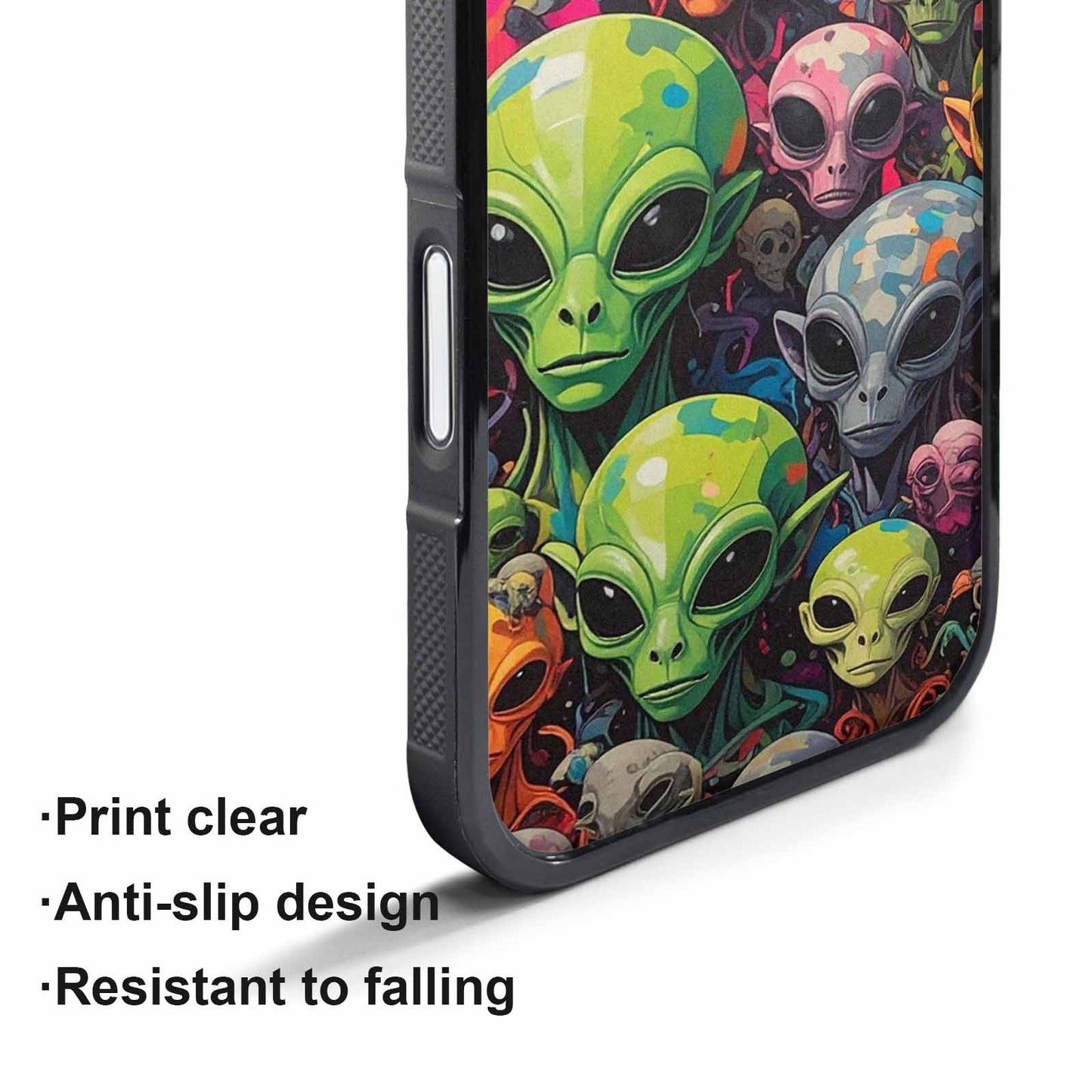iPhone 17 Pro Max Case — Aliens Camo Aliens Alien Scifi, Custom Print Case Cover