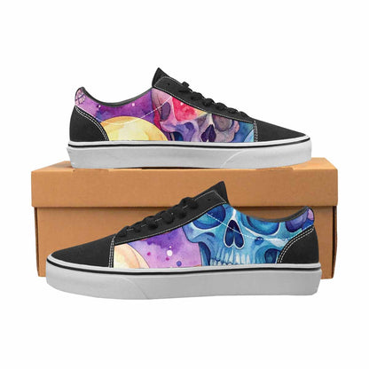 WOMEN'S Kulls - Watercolor Canvas Lace-Up Dreamcore Sneakers